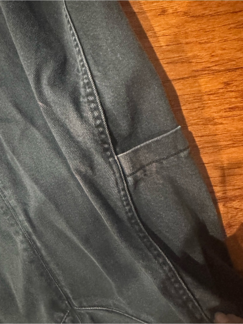 Free People High Roller Short Denim Overalls Black - Picture 5 of 6